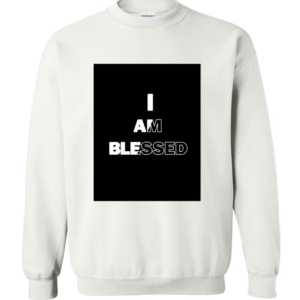 IPS-Gildan White Sweatshirt style 18000