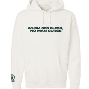 IPS-WHOM GOD BLESS NO MAN CURSE HOODIE